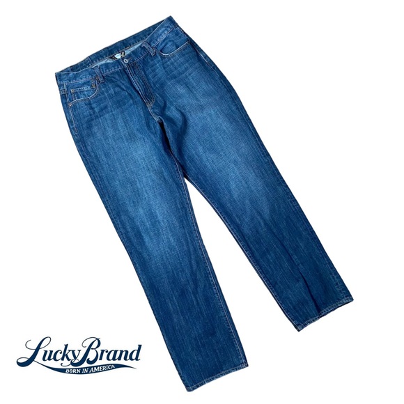 Lucky Brand Jeans 185-XL Dux Straight Leg Jeans 38 Long - Picture 1 of 10